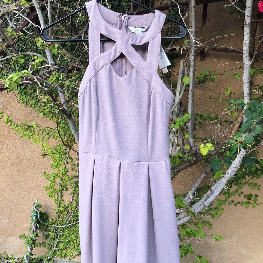 Lavender semi formal dress